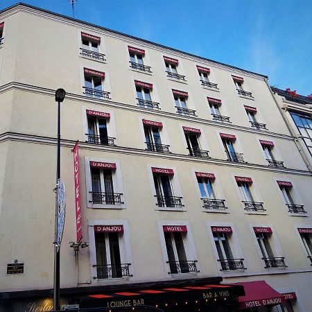 Hotel D'Anjou Levallois-Perret Ngoại thất bức ảnh